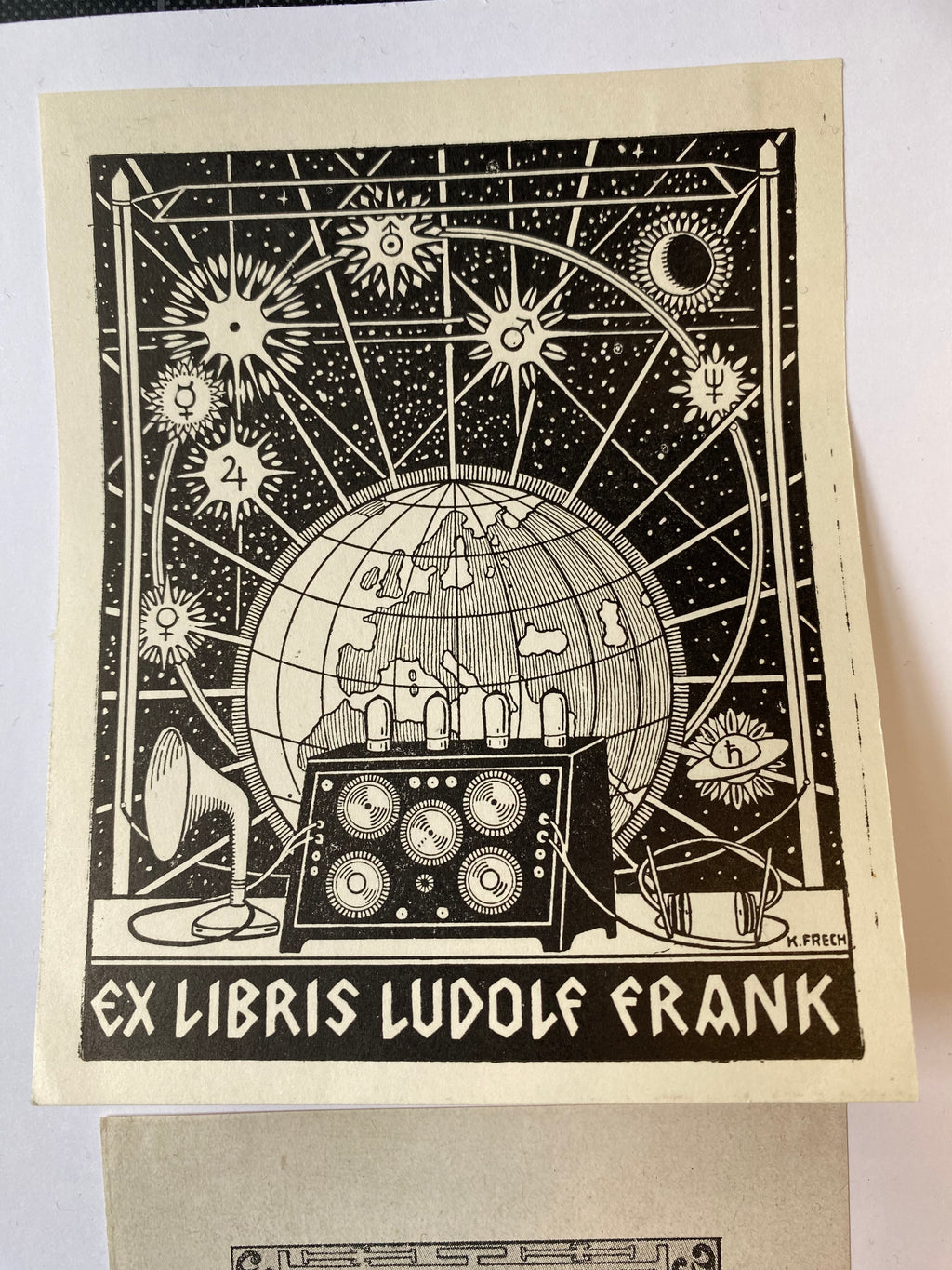 Ex Libris - Karl Frech - Ludolf Frank