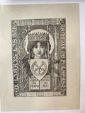 Ex Libris - unbekannter Künstler - Baron Armins de Folkersam