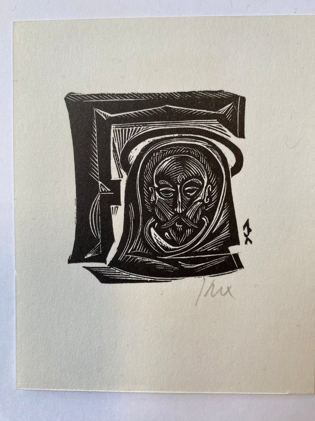 Ex Libris - J. Dix - unbekannter Eigner