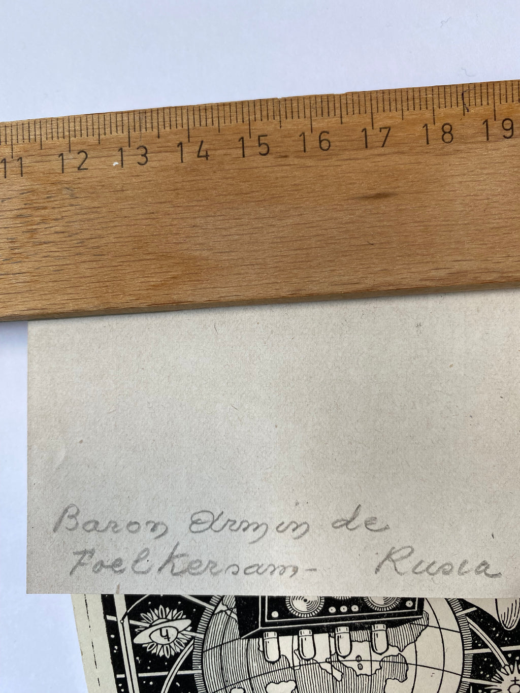 Ex Libris - unbekannter Künstler - Baron Armins de Folkersam