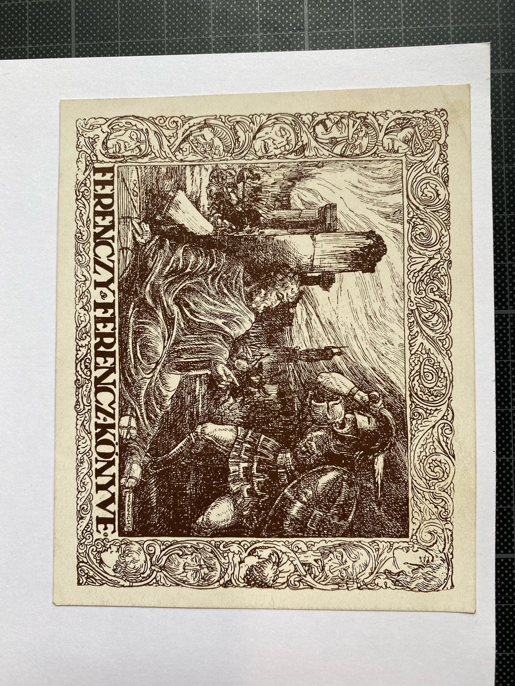 Ex Libris - Haranghy P. -  Ferencz Ferenczy