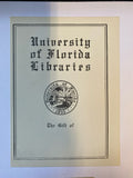 Ex Libris - unbekannter Künstler - University of Florida - 3 Stück