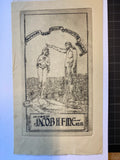 Ex Libris - unbekannter Künstler - Jacob H Fine M.D.