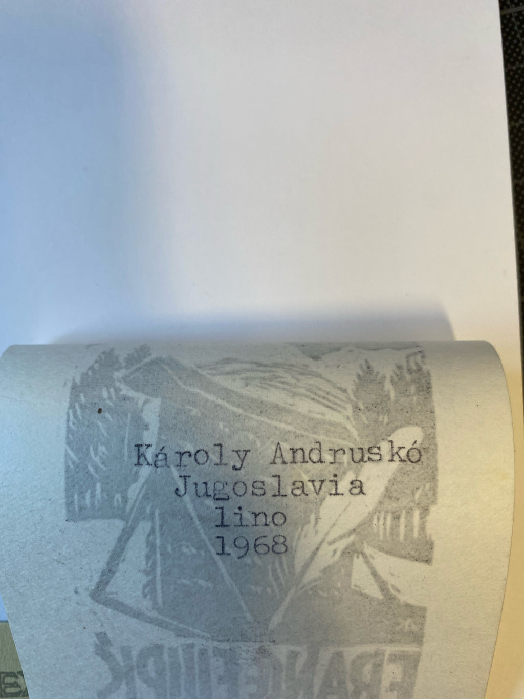 Ex Libris - Károly Andruskó - France Filipic