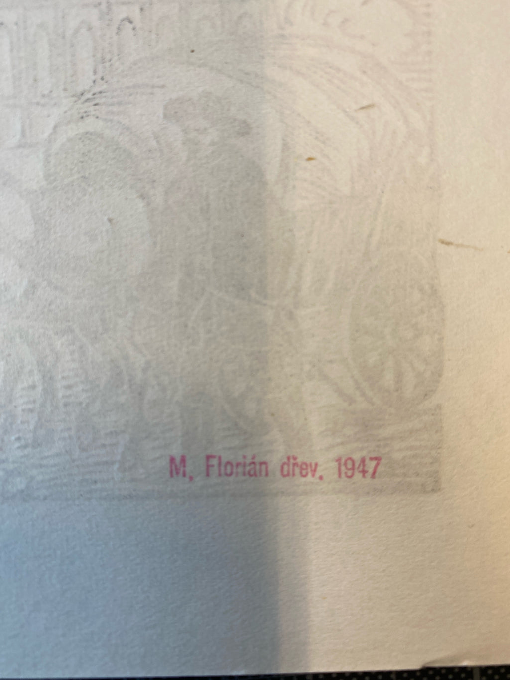 Ex Libris - M. Florian - Miroslav Forman - 3 Stück