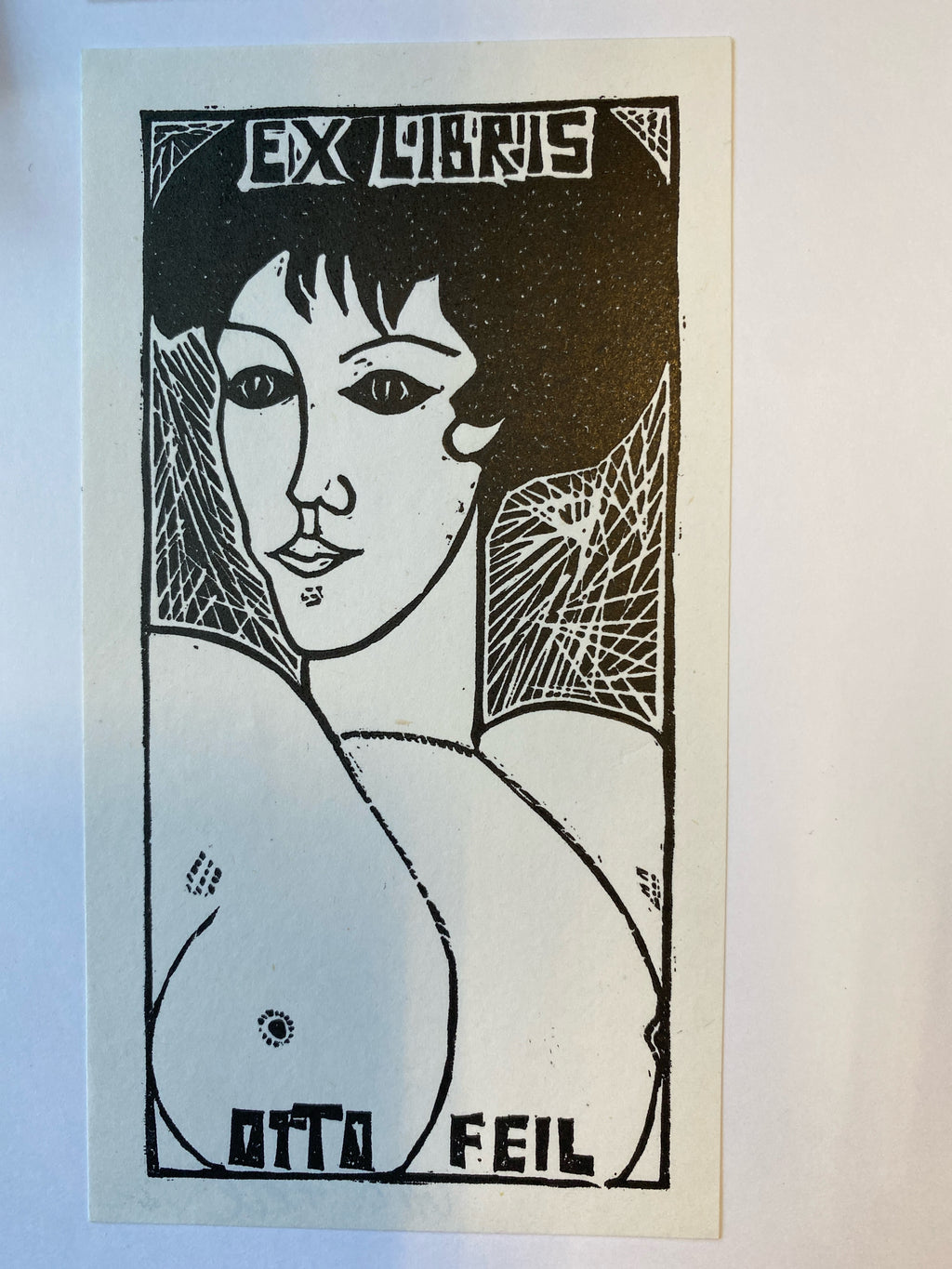 Ex Libris - unbekannter Künstler - Otto Feil - 3 Stück