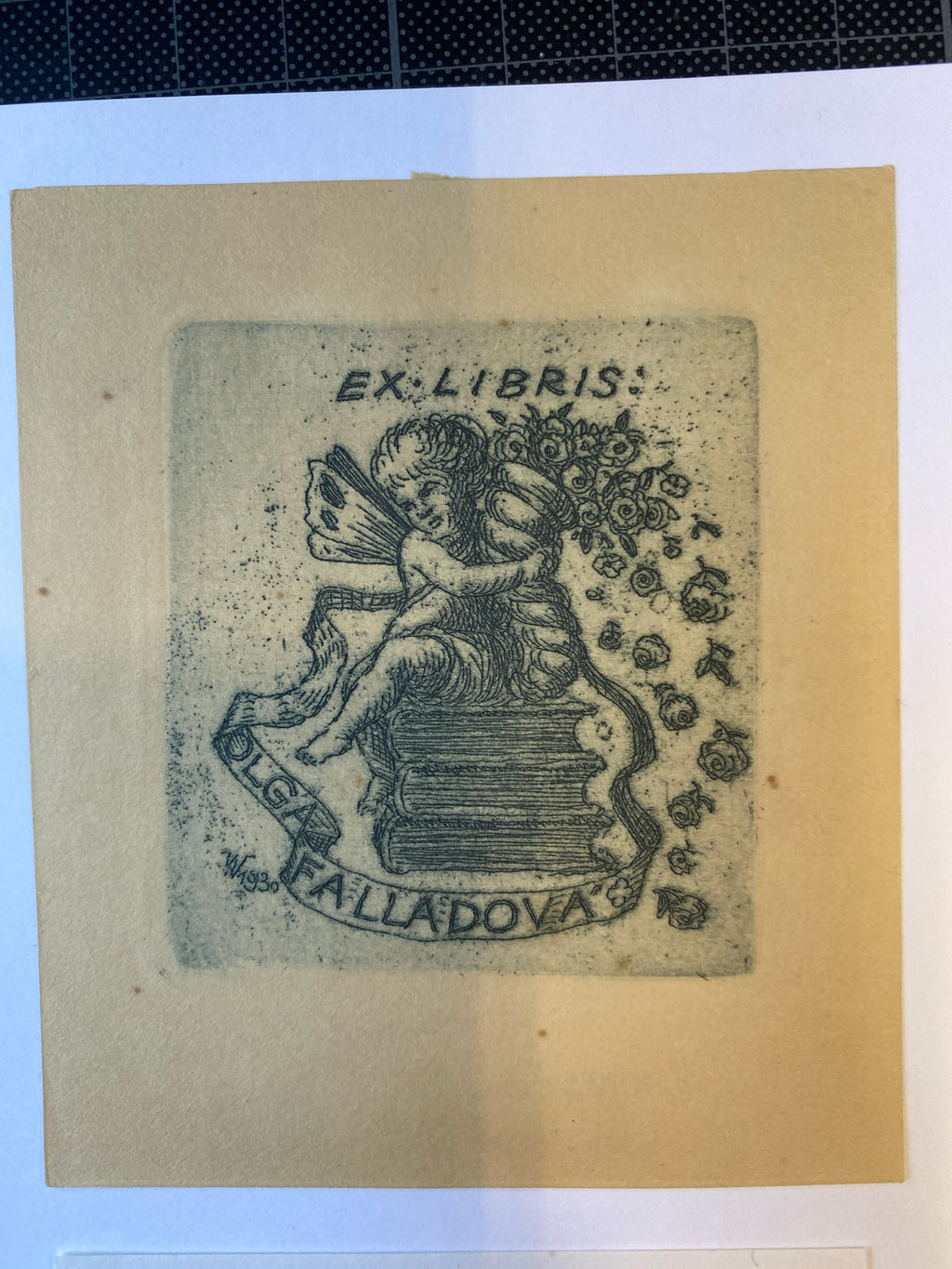 Ex Libris - Karel Voltucka - Olga Falladova