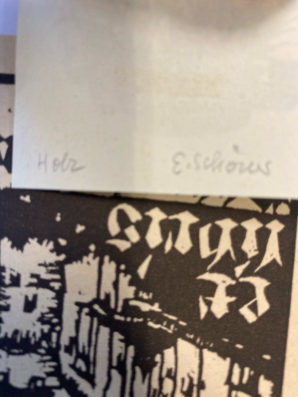 Ex Libris - E. Schöns  - Grete Frisch