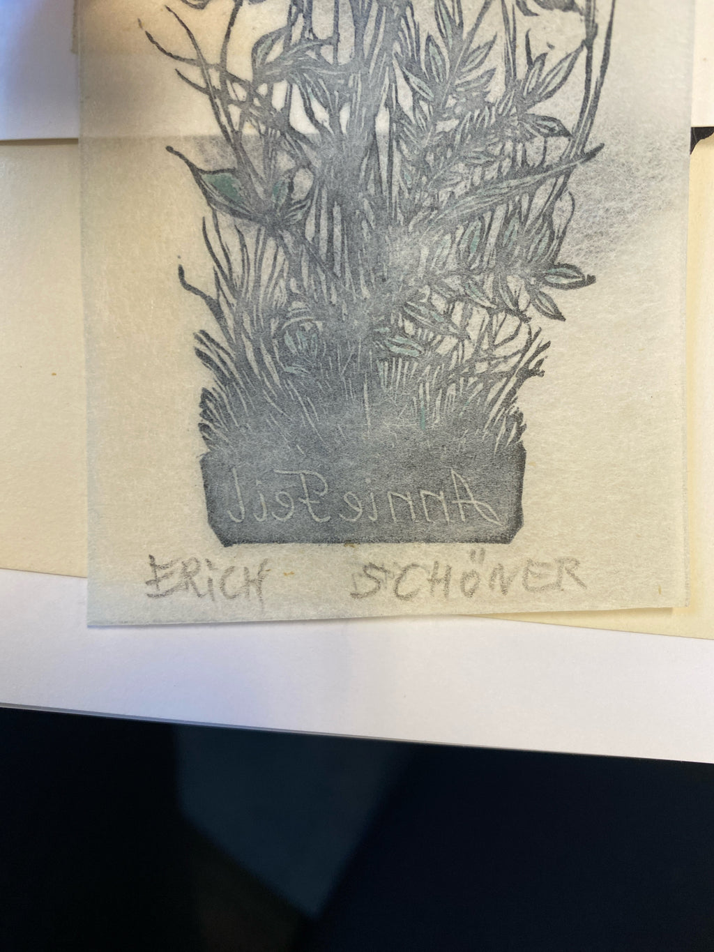 Ex Libris - Erich Schöner - Annie Feil