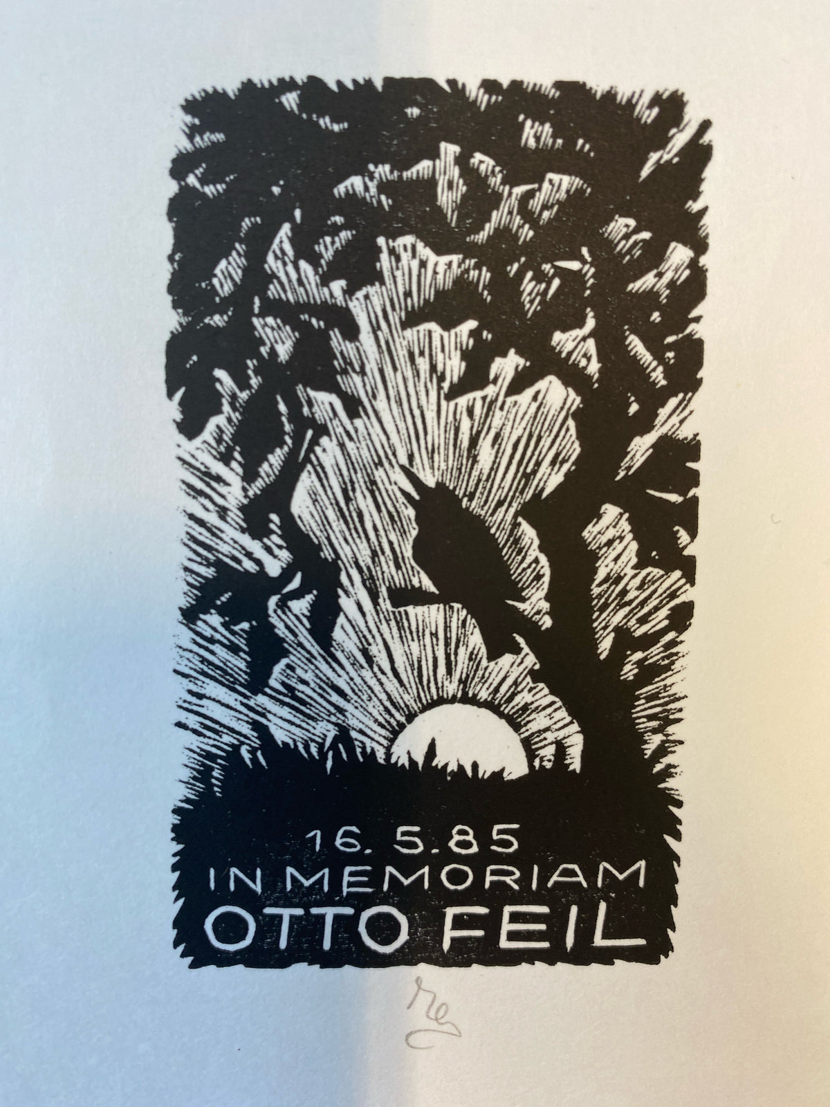 Ex Libris - verschiedenen Künstler - Otto Feil - 3 Stück