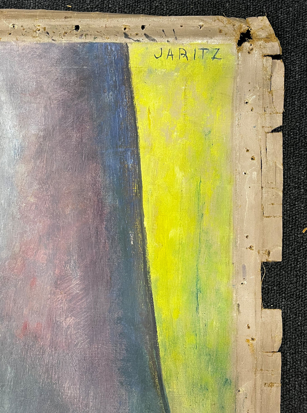 Jaritz, Jozsa - Untitled Woman - Pastel on canvas - Hand-signed