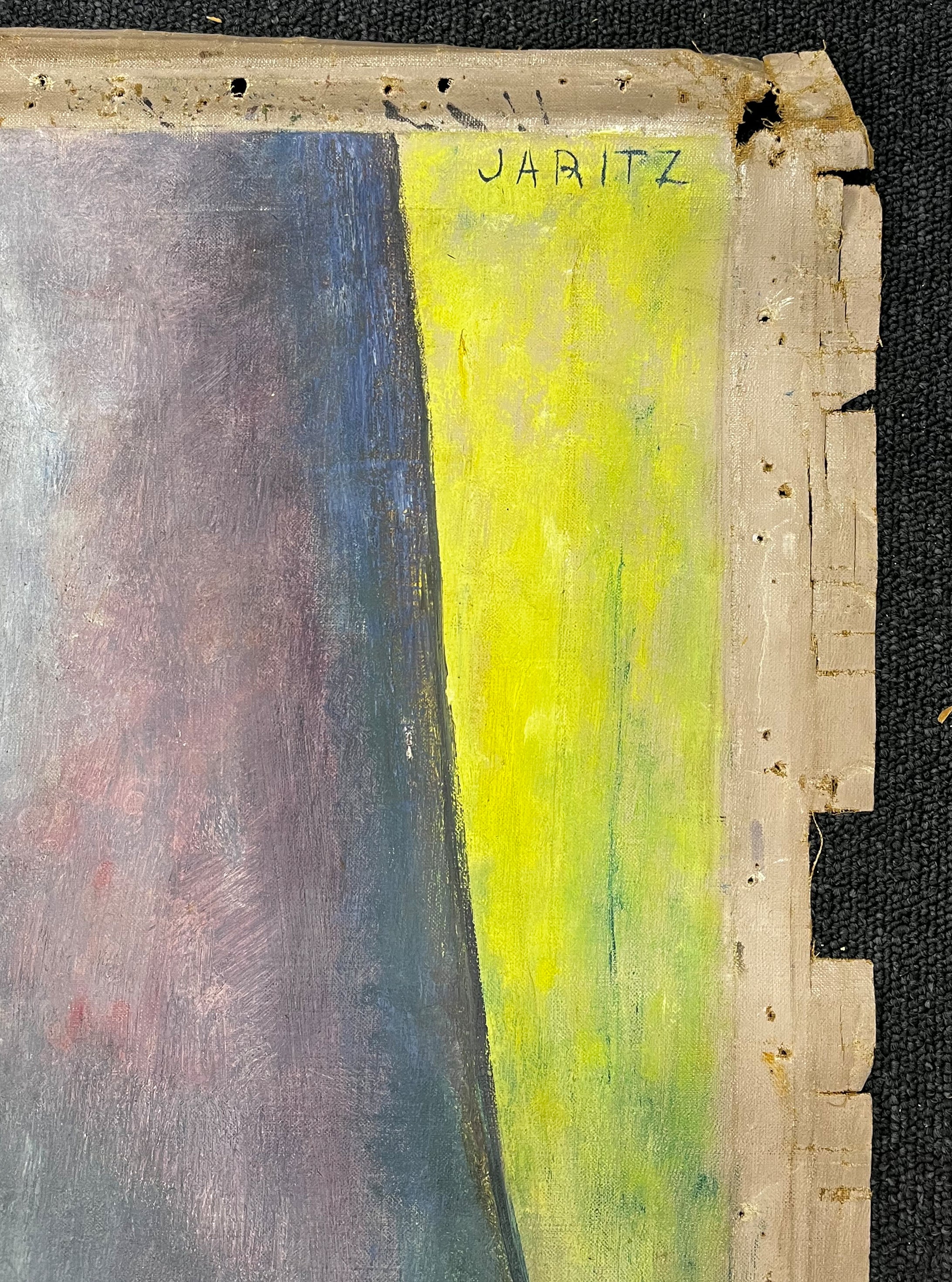 Jaritz, Jozsa - Untitled Woman - Pastel on canvas - Hand-signed