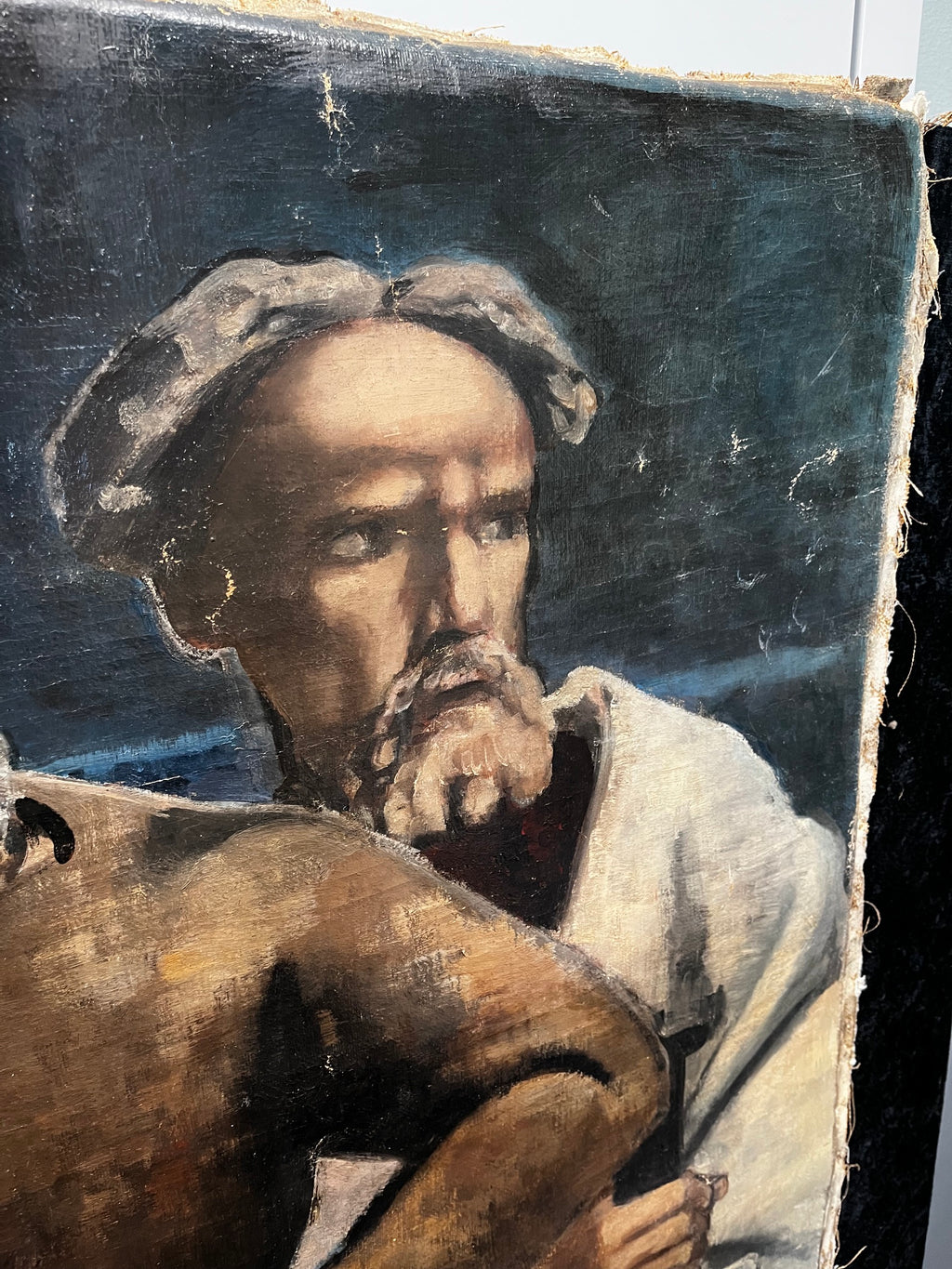 Unbekannter Künstler - Apostel Petrus und Paulus - Öl auf Leinwand