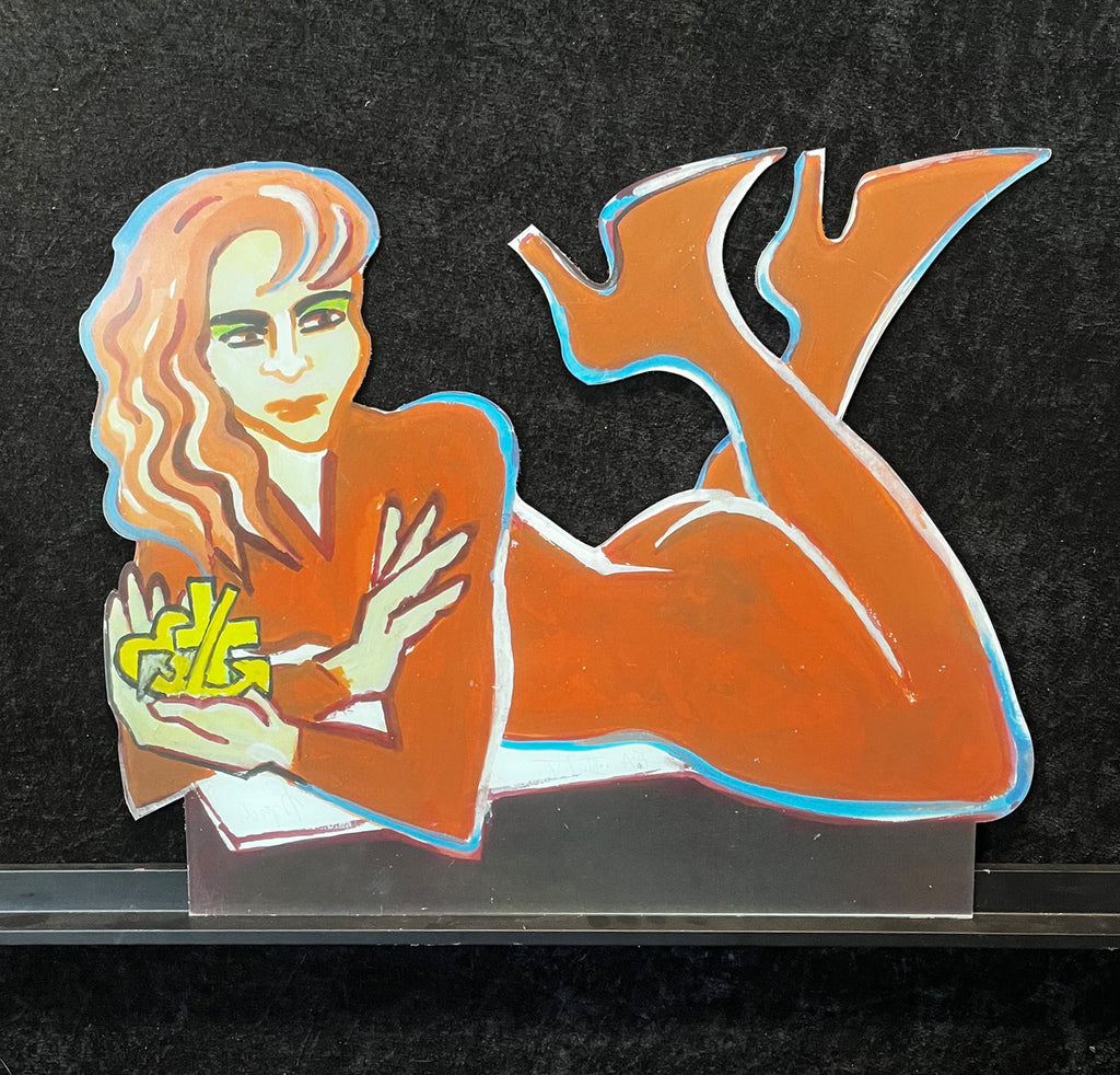 Bach, Elvira - Glaube - Liebe - Hoffnung - Skulptur handsigniert e.a.