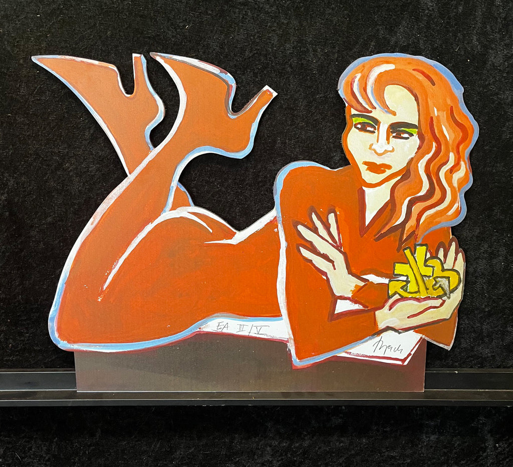 Bach, Elvira - Glaube - Liebe - Hoffnung - Skulptur handsigniert e.a.