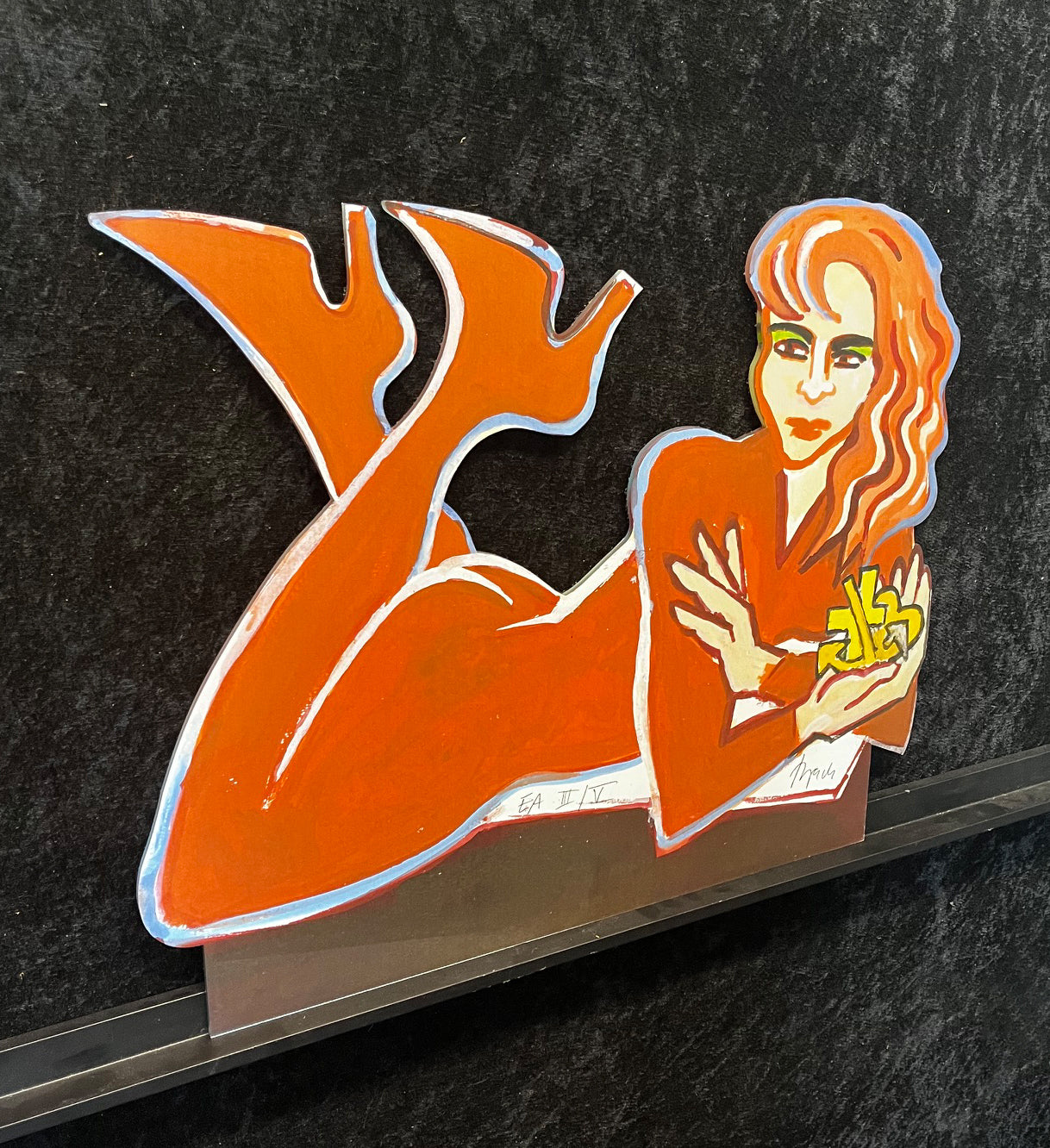 Bach, Elvira - Glaube - Liebe - Hoffnung - Skulptur handsigniert e.a.