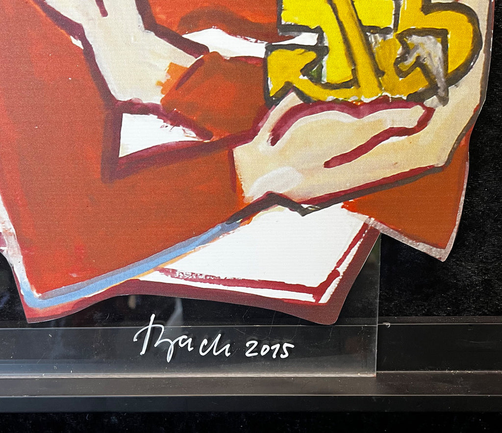 Bach, Elvira - Glaube - Liebe - Hoffnung - Skulptur handsigniert - Probe