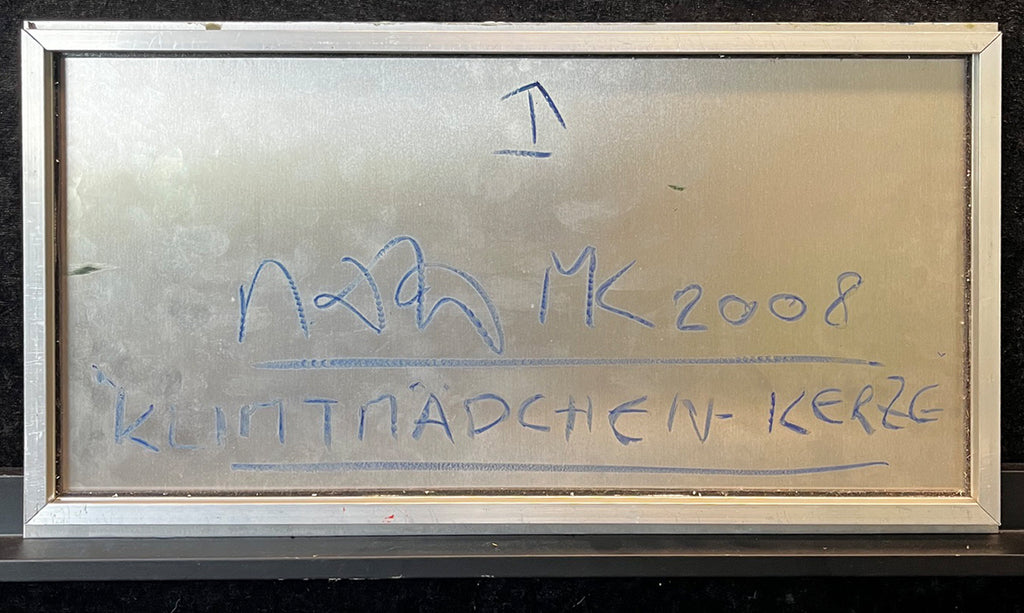 Köster, Matthias - Klimtmädchen - Kerze, 2008 - Öl auf Aluminium - handsigniert