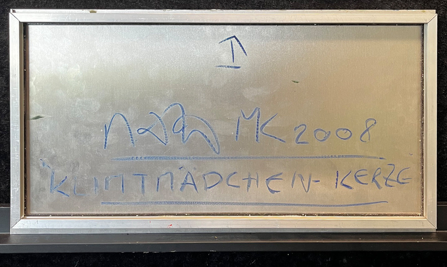 Köster, Matthias - Klimtmädchen - Kerze, 2008 - Öl auf Aluminium - handsigniert