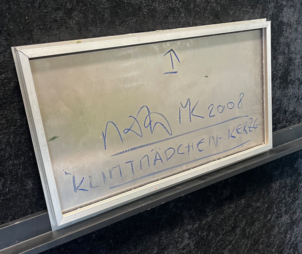 Köster, Matthias - Klimtmädchen - Kerze, 2008 - Öl auf Aluminium - handsigniert