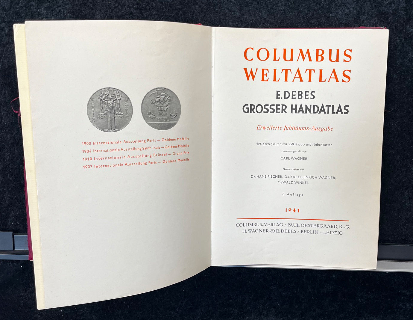 Columbus Weltatlas - Erweiterte Jubiläums-Ausgabe - 1941