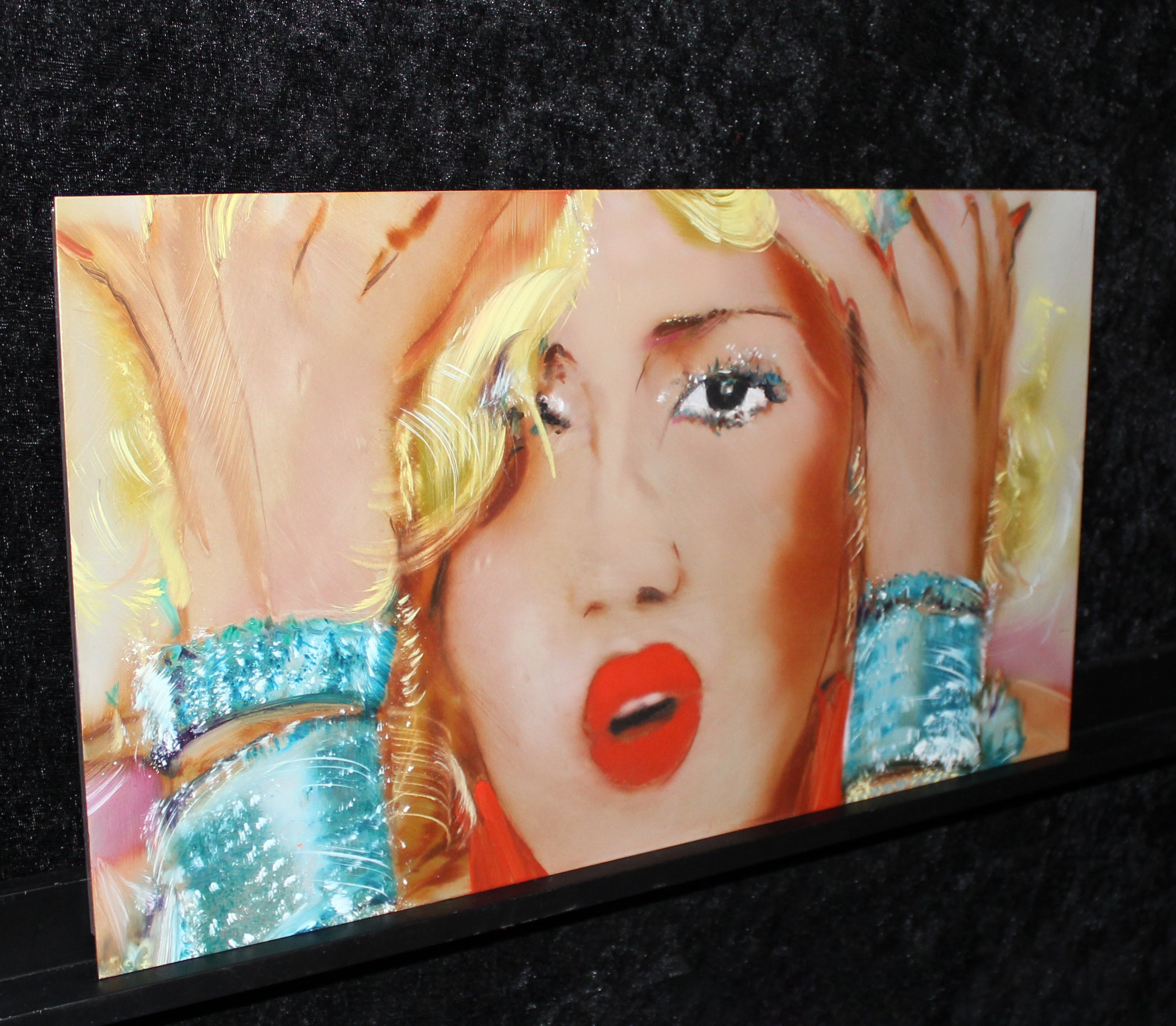 Köster, Matthias - Madonna, 2009 - Öl auf Aluminium - handsigniert