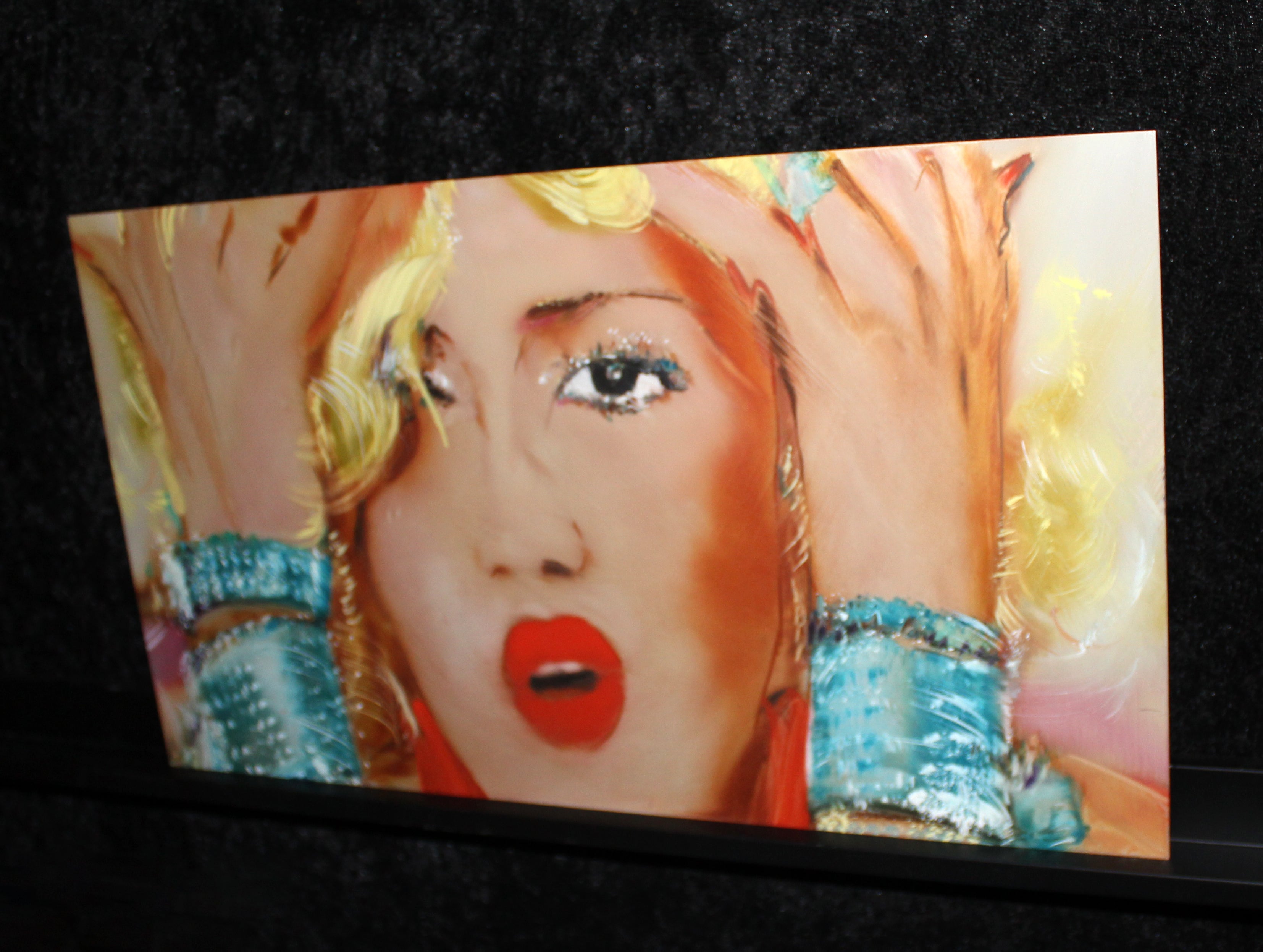 Köster, Matthias - Madonna, 2009 - Öl auf Aluminium - handsigniert