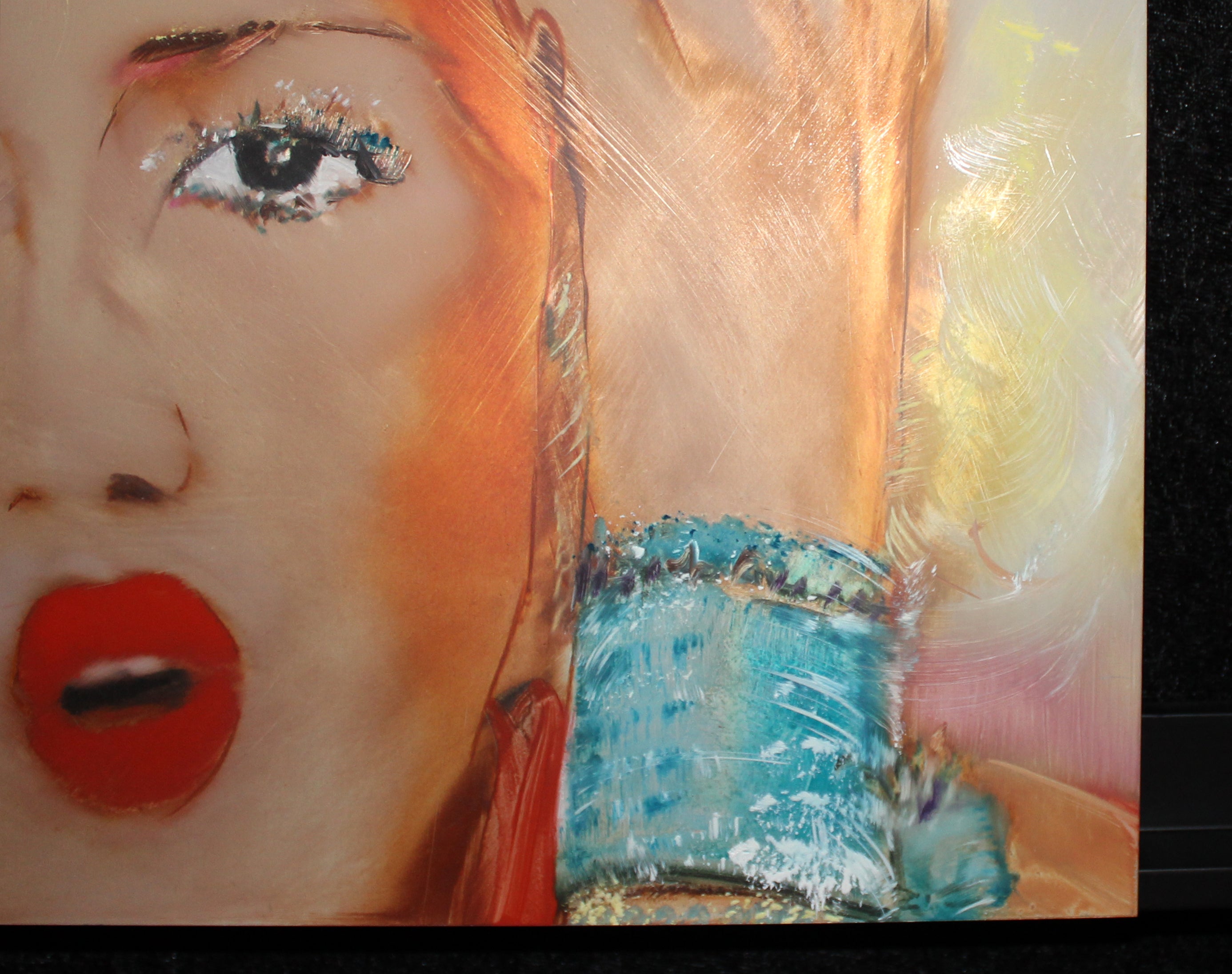 Köster, Matthias - Madonna, 2009 - Öl auf Aluminium - handsigniert