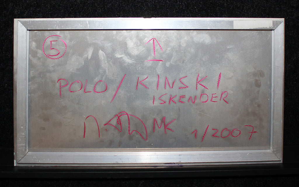 Köster, Matthias - Kinski, 2007 - Öl auf Aluminium - handsigniert