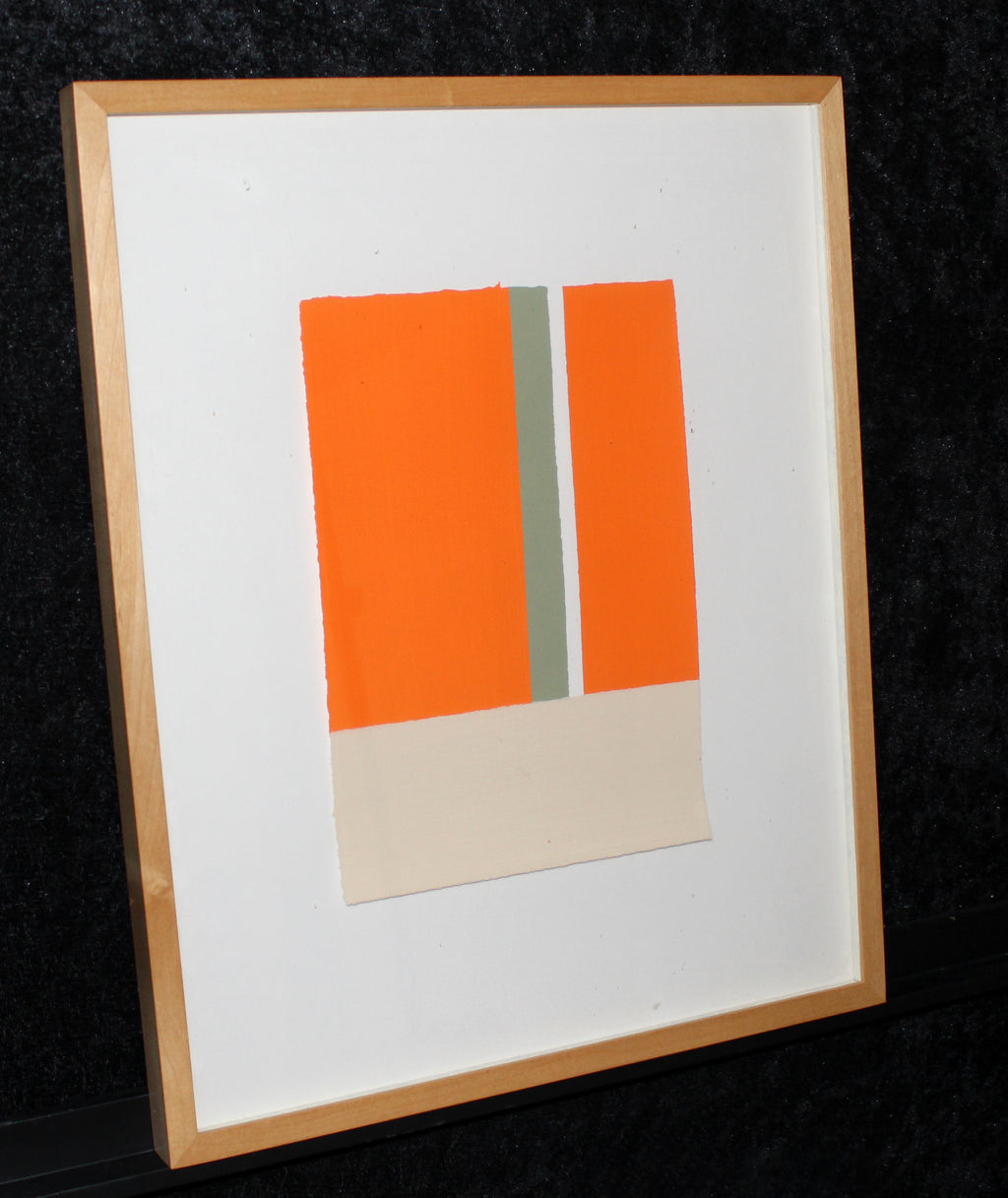 Schur, Richard - o. T. I, 2007 - Gouache auf Papier - gerahmt
