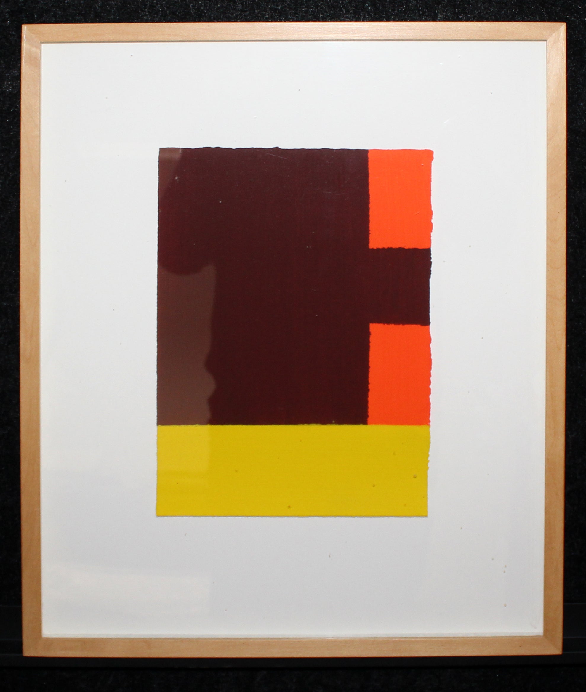 Schur, Richard - o. T. IV, 2007 - Gouache auf Papier - gerahmt