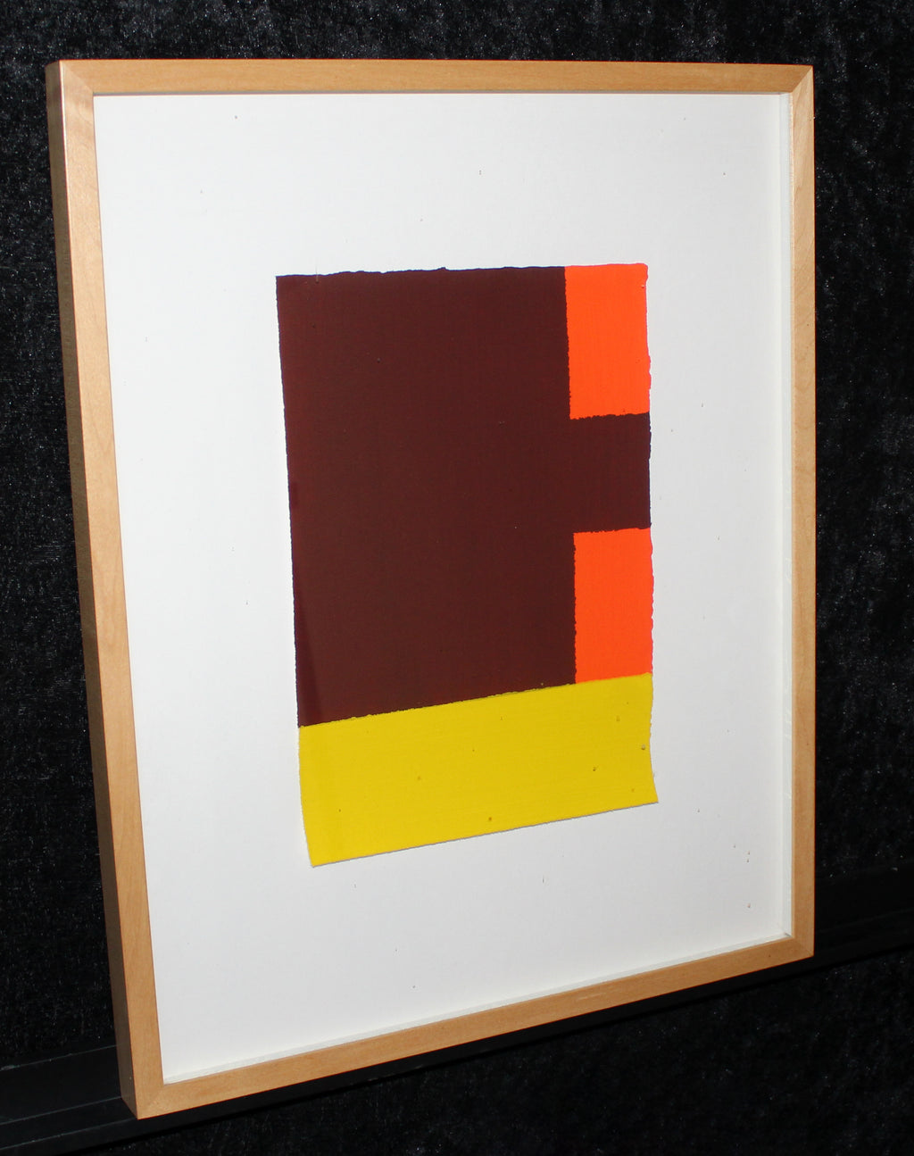 Schur, Richard - o. T. IV, 2007 - Gouache auf Papier - gerahmt