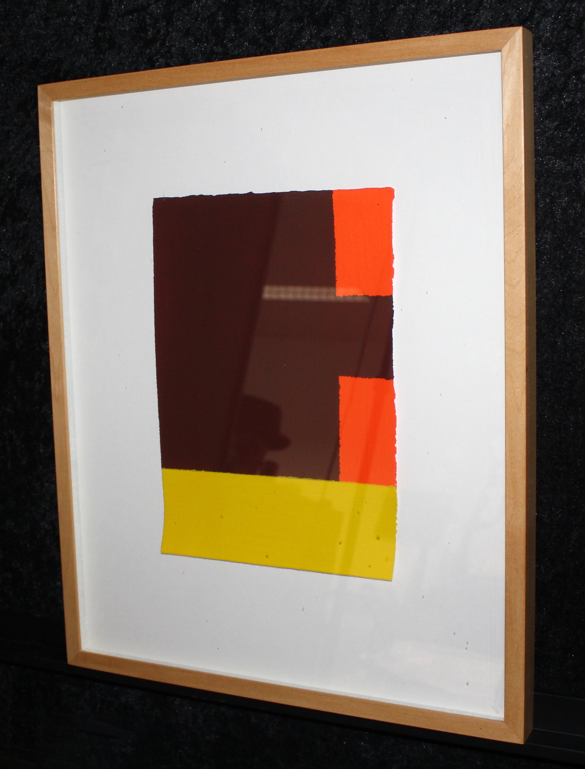 Schur, Richard - o. T. IV, 2007 - Gouache auf Papier - gerahmt