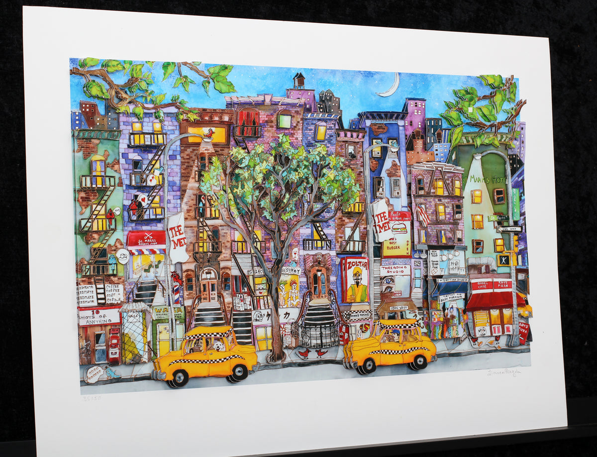 Pergola, Linnea - St Marks Place NYC, 2019 - 3D-Konstruktion - handsigniert