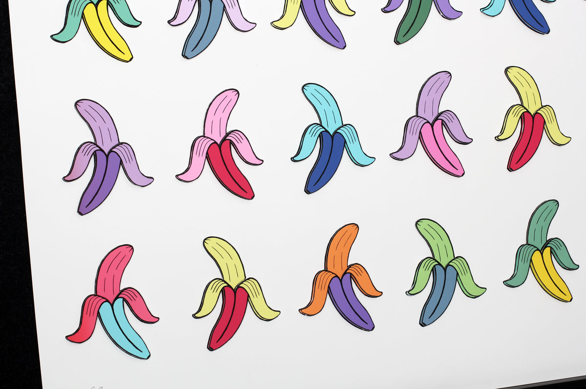 Shuby - Grid Bananas, 2017 - 3D-Konstruktion - handsigniert e.a.