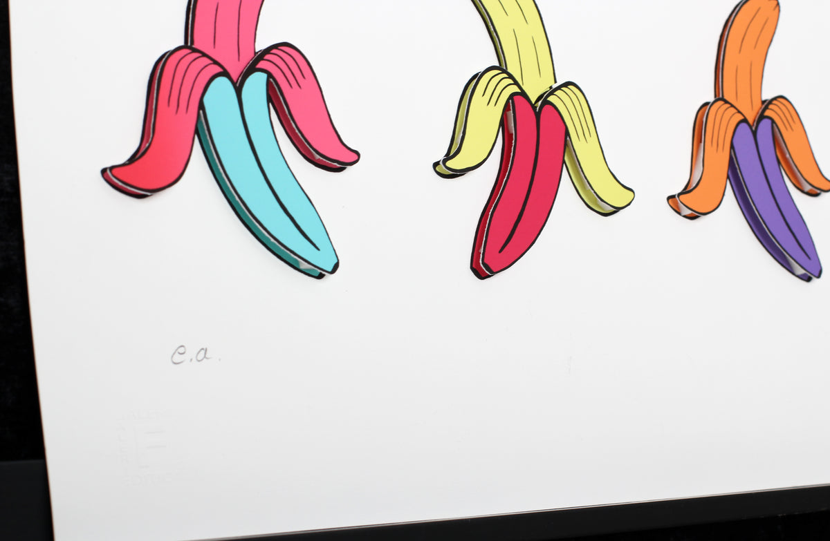 Shuby - Grid Bananas, 2017 - 3D-Konstruktion - handsigniert e.a.
