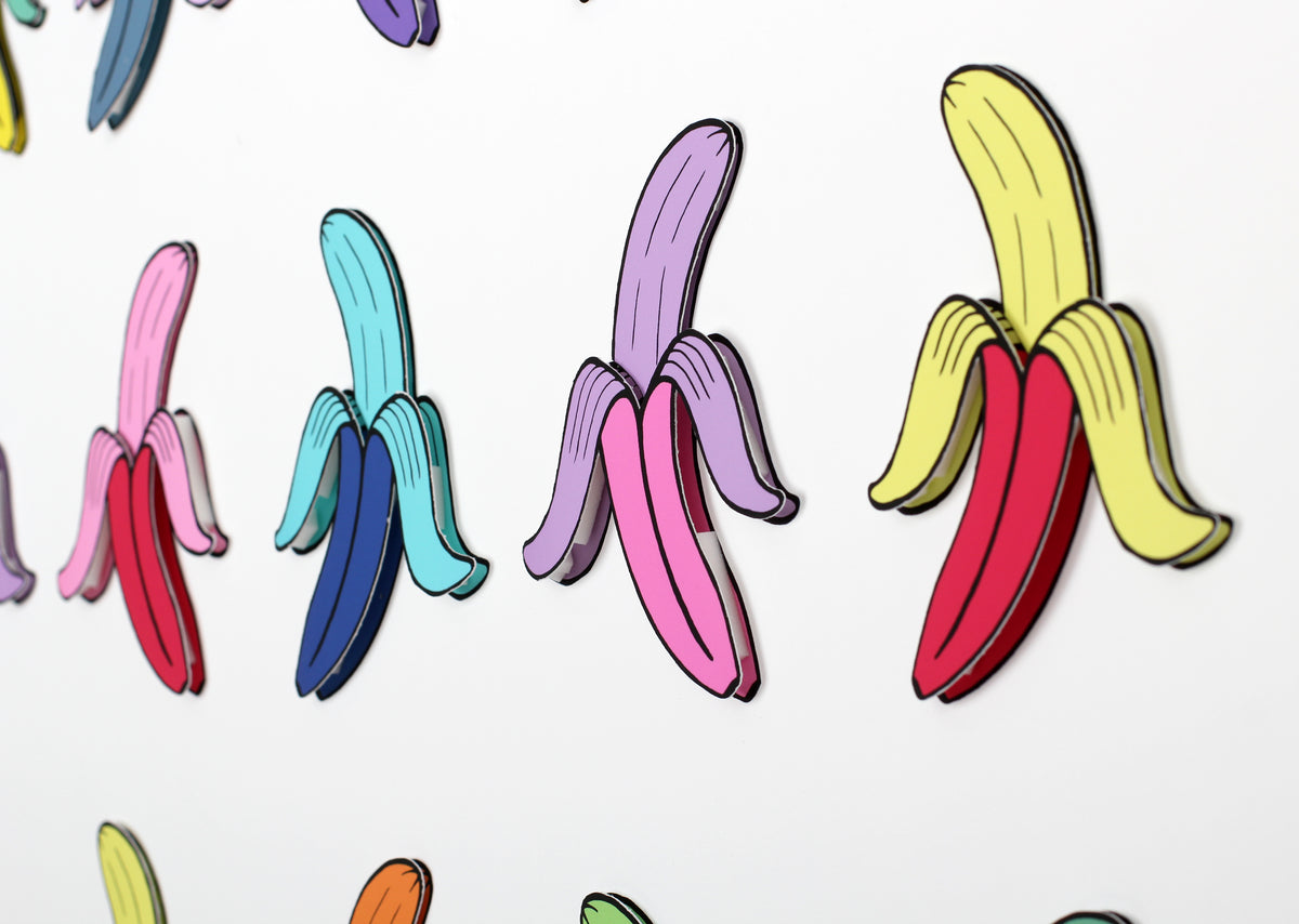 Shuby - Grid Bananas, 2017 - 3D-Konstruktion - handsigniert e.a.