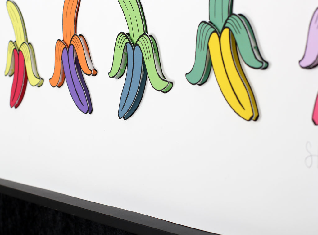 Shuby - Grid Bananas, 2017 - 3D-Konstruktion - handsigniert e.a.