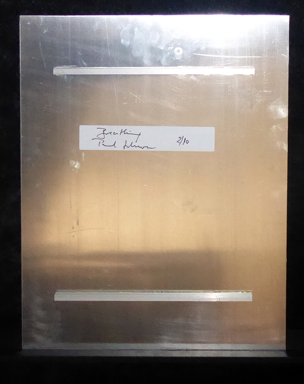Schwer, Paul - Breathing, 2010 - Mixed Media Aluminium - hand-signed