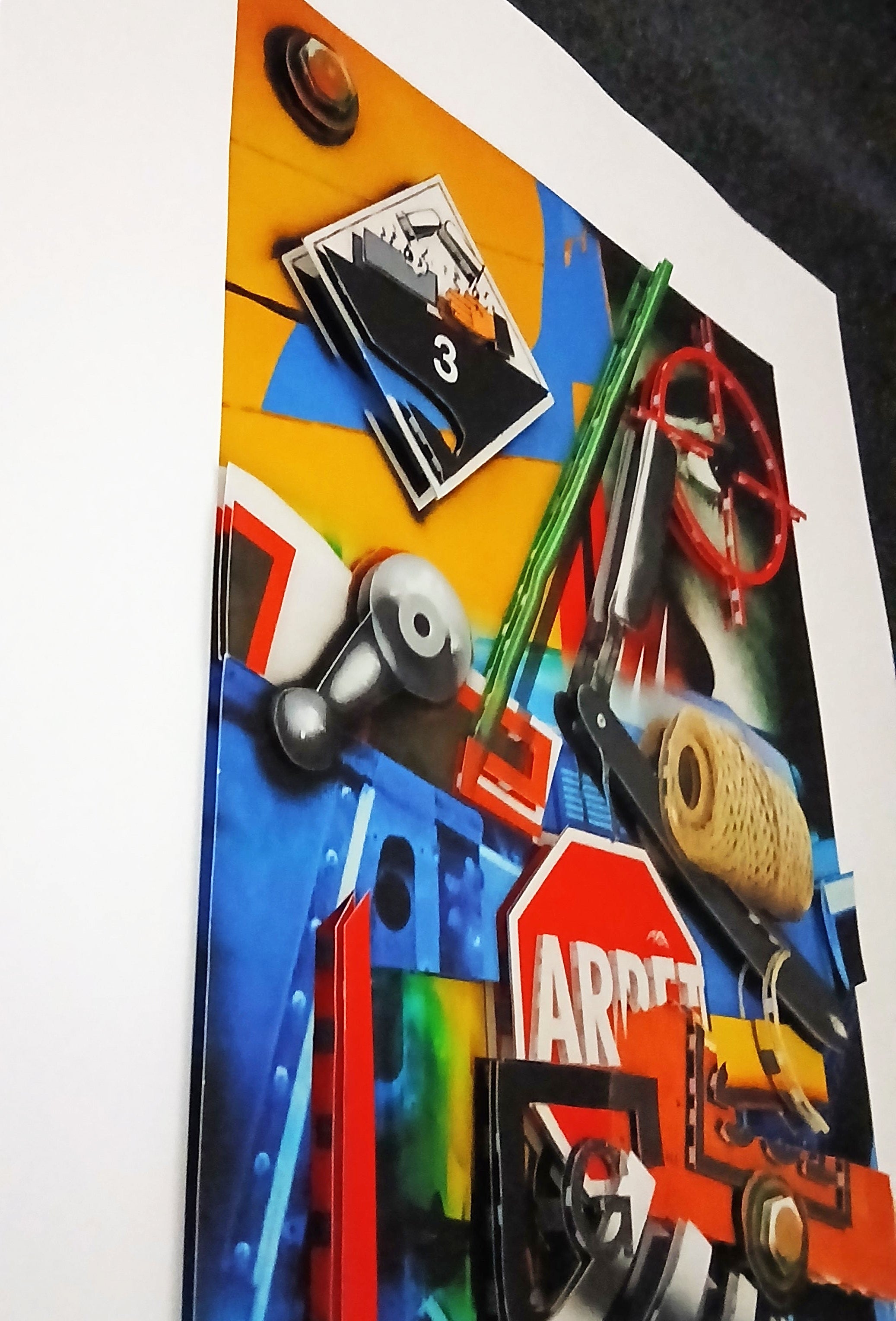 Klasen, Peter - Corrosif3/Arret/G (Deluxe) - 3D-Konstruktion auf Hahnemühle