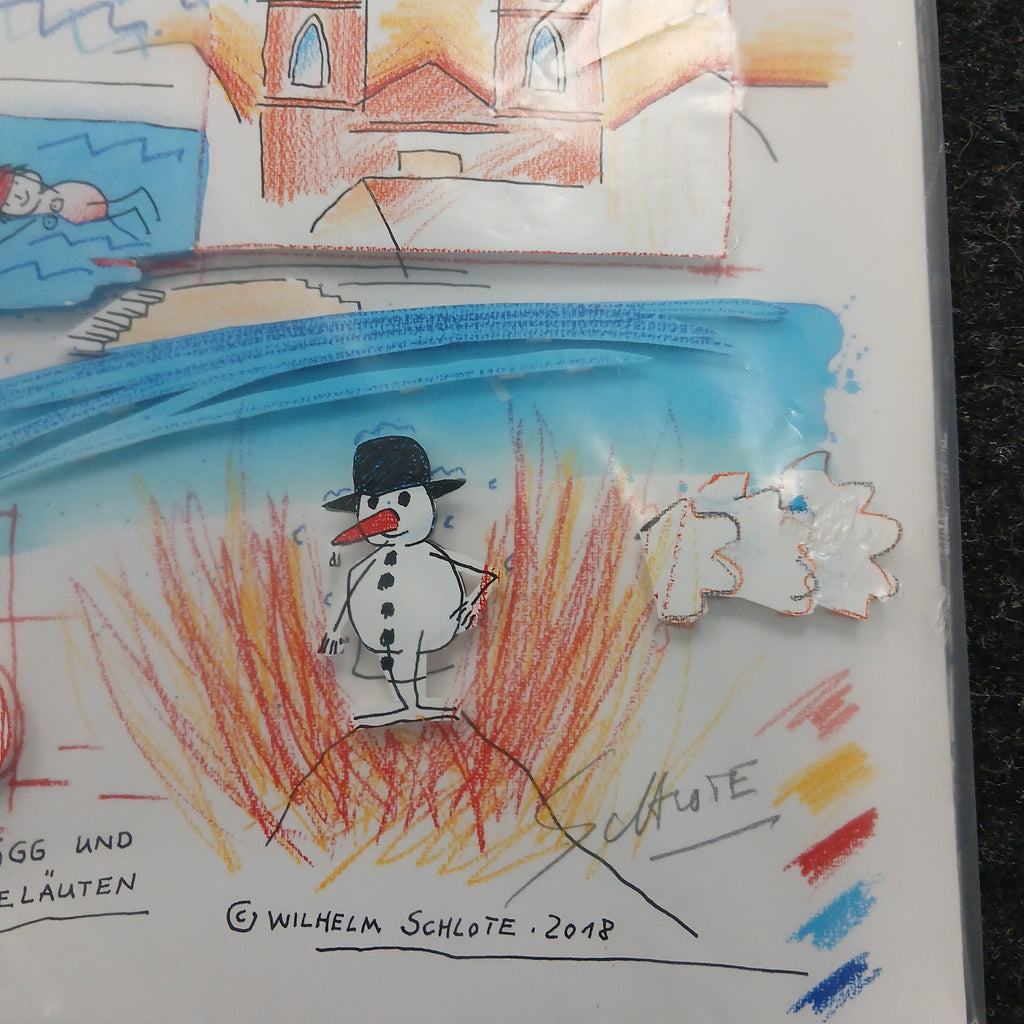 Schlote, Wilhelm - Zürich - 3D - handgesigneerd