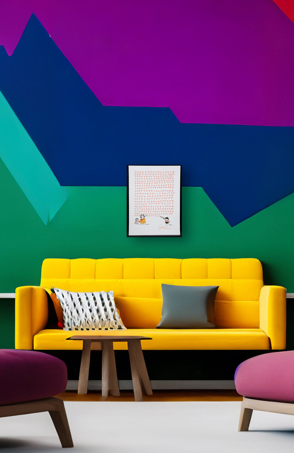Schlote, Wilhelm - Herzwand -  Giclee/Hahnemühle  - handsigniert